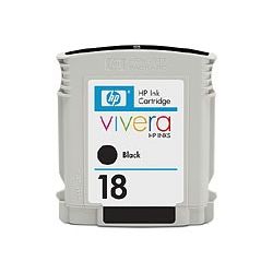 HP C4936A No 18 Black Ink Cartridge (0.85K) - GENUINE