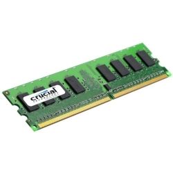 Crucial Memory CT25664AA800 Crucial 2Gb 240-Pin DIMM DDR2 PC2-6400 CL=6 Unbuffered RAM