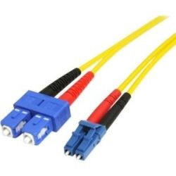StarTech 7m SM Duplex Fiber Patch Cable LC to SC