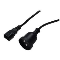 Cabac UPS Adapter IEC to 3-Pin 150mm