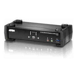 Aten 2 PORT USB 3.0 4K DISPLAYPORT KVMP SWITCH 2YR