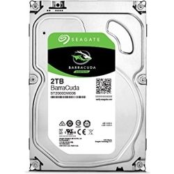 Seagate Barracuda 2TB Desktop Hard Disk Drive HDD - 3.5 inch, 6Gb/S SATA 64MB Computer Components