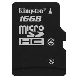 Kingston SDC4/16GB 16GB Micro SDHC Card Class 4