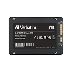 Verbatim 2.5 inch Internal SATAIII SSD 256G