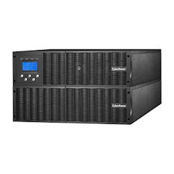 CyberPower Online S 6000VA/5400W Rackmount UPS 12V/7AH20 Hardwire Terminal Block USB and Serial Port and SNMP Slot (OLS6000ERT6UM) 2yr Adv