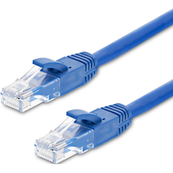 Astrotek AT-RJ45BLU6-15M, Cat6 Cable 15m - Blue Colour Premium RJ45 Ethernet Network LAN UTP Patch Cord 26AWG-CCA PVC Jacket, 1yr Wty