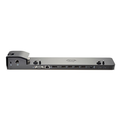 HP D9Y32AA UltraSlim Docking Station with 65W PSU, 12 Mth Wty (Open Box)