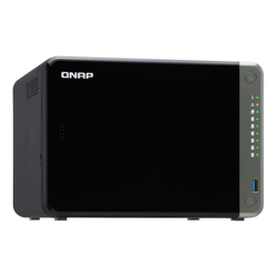 QNAP TS-653D-4G6-Bay NAS Intel Celeron J4125  Quad-Core 2.0GHz 4GB DDR4 SODIMM RAM 1xPCIe 2xHDMI 4K 5xUSB3.0 1xUSB-C 2xGigabit LAN Hot-swappable