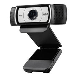 Logitech 960-001260 Webcam C930c 1080p HD webcam to support H.264 with Scalable Video Coding and UVC 1.5 encoding technology 1 Year<br />