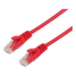 BluPeak 50cm Cat6 UTP LAN Cable - Red-Sold by carton QTY 50 units