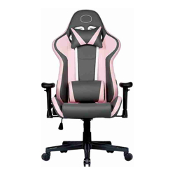 CoolerMaster CALIBER R1S GAMING CHAIR ROSE GRAY PREMIUM COMFORT&amp;STYLE BREATHABLE LETHE