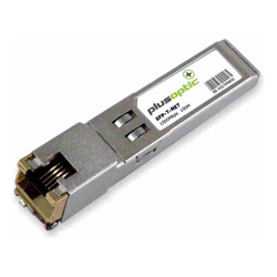 Netgear compatible (AGM721T AGM734) 1000Mbps, Copper SFP, 100M Transceiver, RJ-45 Connector for Copper | PlusOptic SFP-T-NET