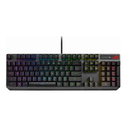 ASUS XA05 ROG STRIX SCOPE RX/BL/US Gaming Keyboard, 100% TKL, ROG RX Optical Mechanical Switches For FPS Gamers, All-Round RGB Illumination