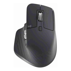 Logitech MX Master 3S Wireless Mouse UNIFYING Receiver OR Bluetooth, Black, 1yr Wty