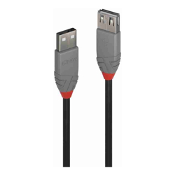 Lindy .2m USB2 A Ext Cable AL