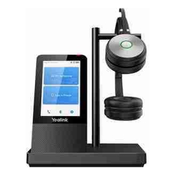 YEALINK DECT WIRELESS (WH66) MS MONO HEADSET , 4&quot; TOUCH SCREEN BASE , SPEAKERPHONE