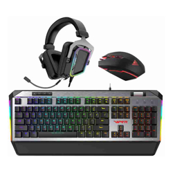 Patriot Viper RGB Gaming Bundle - V765 RGB Mechanical Gaming Keyboard + V380 RGB Gaming Headset + V530 Gaming Mouse