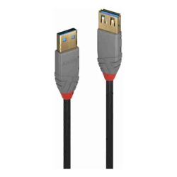 Lindy 3m USB3 A Ext Cable AL