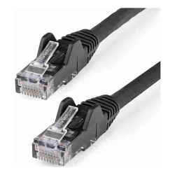 7m CAT6 Ethernet Cable - LSZH (Low Smoke Zero Halogen) - 10 Gigabit 650MHz 100W PoE RJ45 10GbE UTP Network Patch Cord Snagless with Strain Relief - Black CAT 6 ETL Verified 24AWG