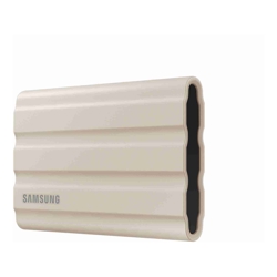 Portable SSD T7 Shield, 2TB, Beige, USB3.2, Type-C, R/W(Max) 1,050MB/s, IP65 Water &amp; Dust resistance, Drop resistant Case, 3 Years Warranty