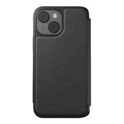 Cygnett MagWallet Apple iPhone 15 (6.1") Leather Wallet Case - Black (CY4594MAGWT), 360? Protection, Multi-Angle, 3x Card Slots, MagSafe,4FT DropProof