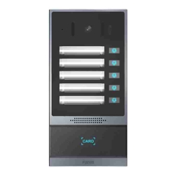 Fanvil i63 Video Door Phone, Waterproof, Dustproof, IP66, IK07, Timed Open Door, RFID/IC Cards, NFC, Remote DTMF, 5 Speed Dial Buttons