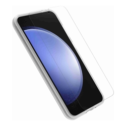 OtterBox React Case with OtterBox Glass Samsung Galaxy S23 FE Clear - (78-81278), DROP+ Military Standard Case , Drop+ Protection Screen Protector