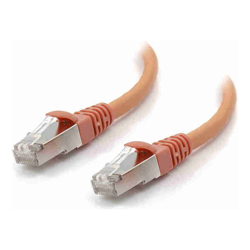 ALOGIC 10m Orange 10GbE Shielded CAT6A LSZH Network Cable
