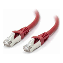 ALOGIC 1.5m Red 10G Shielded CAT6A LSZH network cable