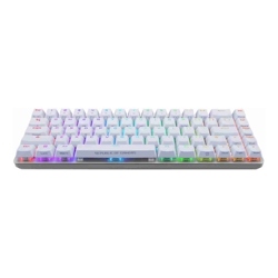 ROG Falchion Ace ML 65 compact PBT mechanical gaming keyboard with pre-lubed ROG NX switches sound-dampening foam interactive touch panel dual Type-C ports