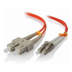 ALOGIC 1m LC-SC Multi Mode Duplex LSZH Fibre Cable 62.5/125 OM1