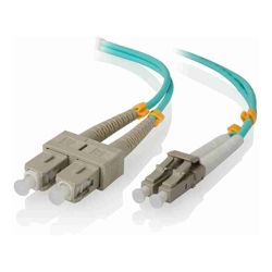 3M LC-SC 40G/100G MULTI MODE DUPLEX LSZH FIBRE CABLE 50/125 OM4