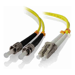 ALOGIC 15m LC-ST Single Mode Duplex LSZH Fibre Cable 09/125 OS2