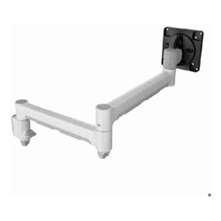 Atdec AWM-A71T Long Swing Monitor Arm, Adjustable Tilt and Pan, White