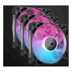 Corsair RX120 RGB iCUE LINK RX120 RGB 120mm PWM Fan Triple Starter Kit