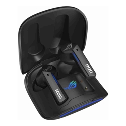 ASUS ROG Cetra True Wireless SpeedNova Black, Dual-Mode, Bone-Conduction AI Microphones, Up to 46-hour battery life, Hybrid Multipoint