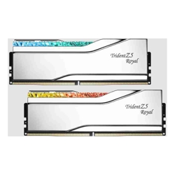 TRIDENT Z5 ROYAL RGB SILVER 32G KIT 2X16G DDR5 7200MHZ CL34-45-45-115 1.4V