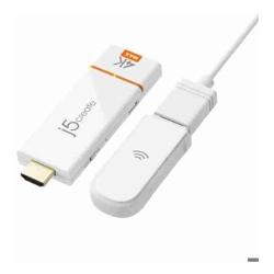 JVAW76MAX ScreenCast 4K Max Wireless Display Adapter iOS / Android / macOS / iPadOS / Windows/ Chrome OS Compatible