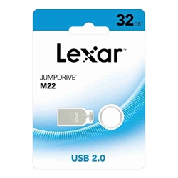 Lexar M22 32GB JumpDrive USB Flash Drive provides stylish, high-capacity portable storage, allowing you to easily transfer, store, and share files on