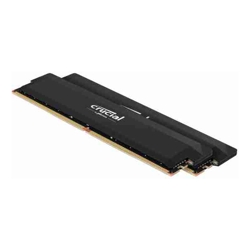 Crucial Pro 64GB (2x32GB) DDR5 UDIMM 6400MHz CL40 Black Heat Spreader Support Intel XMP AMD Ryzen for Desktop PC Gaming Memory