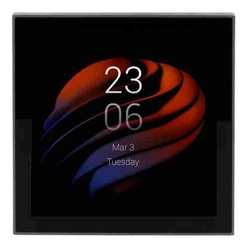 AKUBELA 4 TOUCH SCREEN 2 GANG IN GREY ZIGBEE GATEWAY ANDROID VERSION