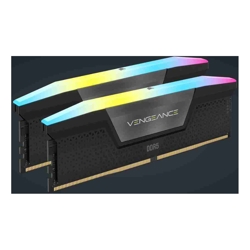 CORSAIR VENGEANCE RGB DDR5 32GB (2x16GB)  DDR5 7200 (PC5-57600) C34 1.45V Intel XMP  UDIMM Memory Kit - Black