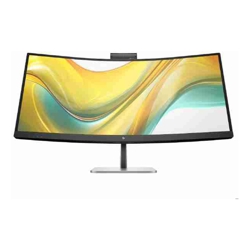 HP SERIES 5 PRO 534PM, 24&quot; WQHD CURVED, 21:9, 3440x1440, IR WEBCAM, SPEAKERS, USB-C (100W PD), DP+HDMI, RJ45, Tilt, Swivel, Pivot, Height, USB, 3 Yrs