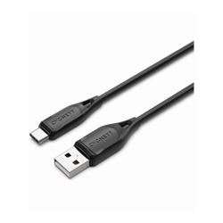 Cygnett Essentials USB-C to USB-A (2.0) Cable (2M) - Black(CY4689PCUSA),3A/60W, 480Mbps Transfer,Fast Charge,Best for Laptop, Durable,2 Years Warranty