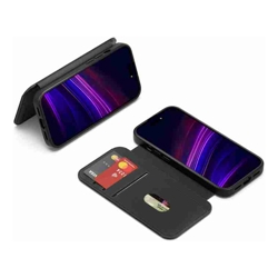 Cygnett MagWallet Apple iPhone 16 Pro Max (6.9")Case-Black(CY5023MAGWT)360 Protection,Multi-Angle,3xCard Slots,MagSafe,4FT DropProof,2 Years Warranty