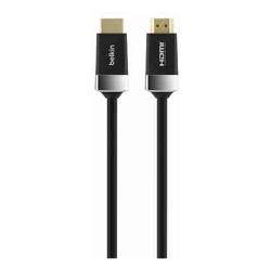 Belkin Advanced Series High Speed w/Ethernet HDMI Cable 4K/Ultra HD Compatible (5M) - Black(AV10050BT5M),Perfect for 4K TVs,18Gbps bandwidth