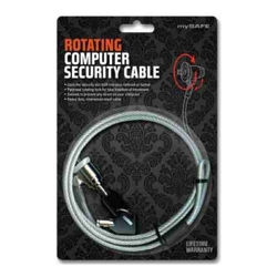 MYSAFE Rotating Computer Security Cable