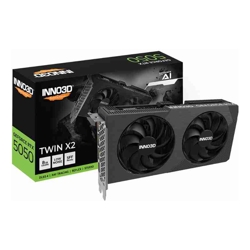 INNO3D nVidia GeForce RTX 5050 TWIN X2 8GB GDDR6 2572 MHz Boost Clock, RAM 20 Gbps, 3x DP, 1xHDMI, 225x116x41mm