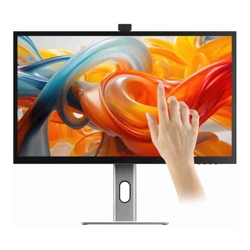ALOGIC Clarity Fold Touch 27" UHD 4K Monitor with 65W PD Webcam Touch Screen &amp; Fold Stand