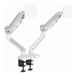 Gas Spring Dual Monitor Desk Mount with USB3 Hub (NEW)